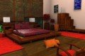 Herbstliches Schlafzimmer