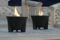 Schmelzfeuer ist der Trend für den Garten
