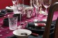 Tischkultur zu Weihnachten – Schwarz/Rot